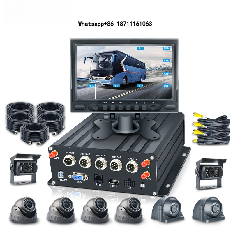 Mobile & Tablet Accessories - Realtime Viewing Tracking 8CH 4G HDD