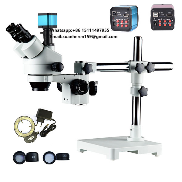 Mobile & Tablet Accessories - 3.5X -90X Trinocular Zoom Stereo Microscope