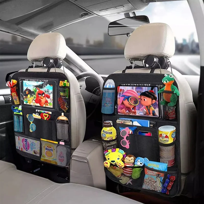 Pen Tablet Accessories - Car Backseat Organizer with Touch Screen