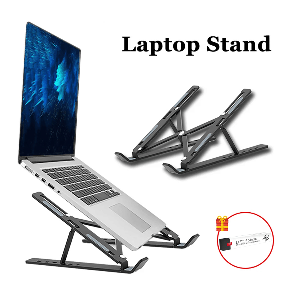 Tablet Reading Accessories - Laptop Stand Portable Foldable Notebook Bracket