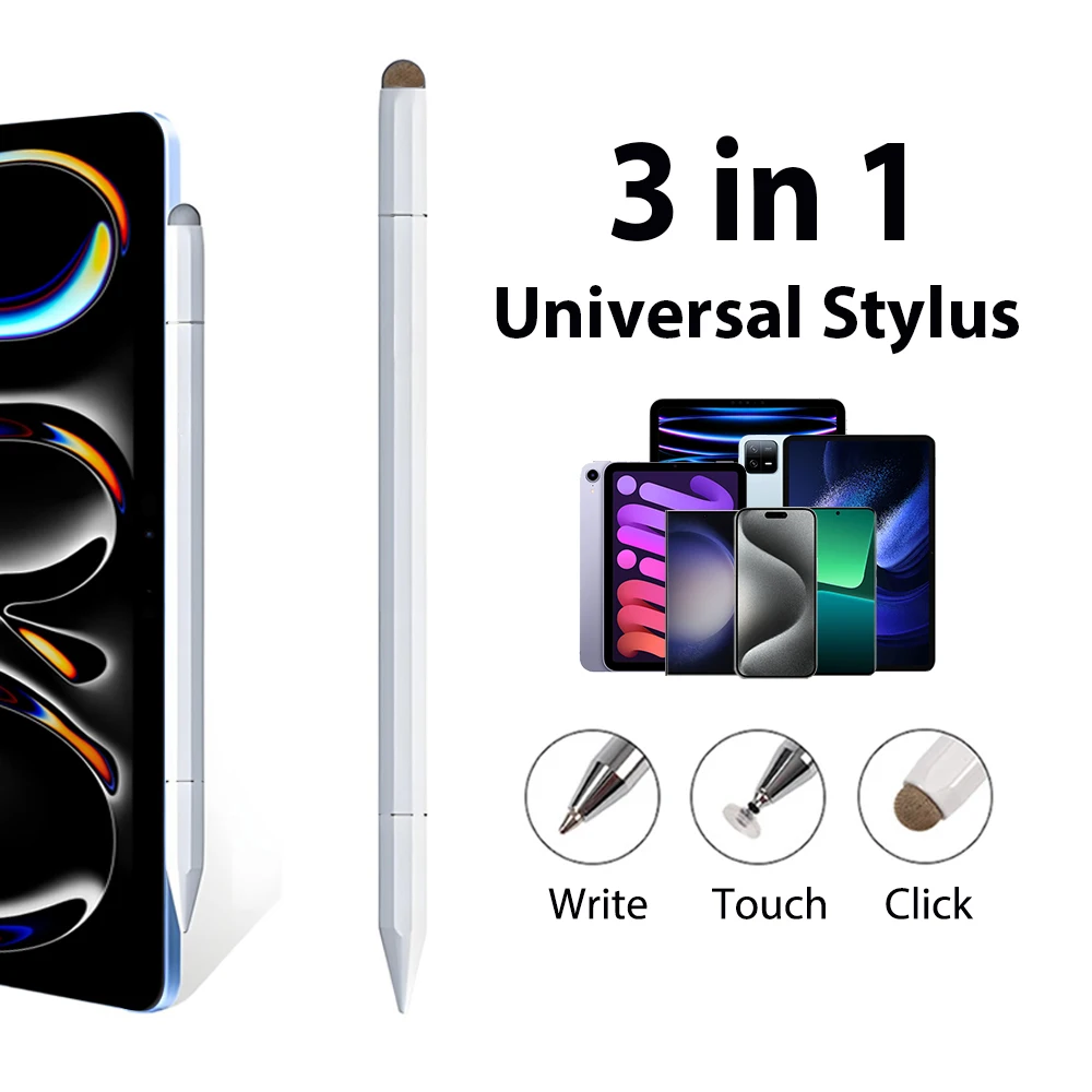Samsung Tablet Accessories Pen - 3 in 1 Universal Magnetic Stylus