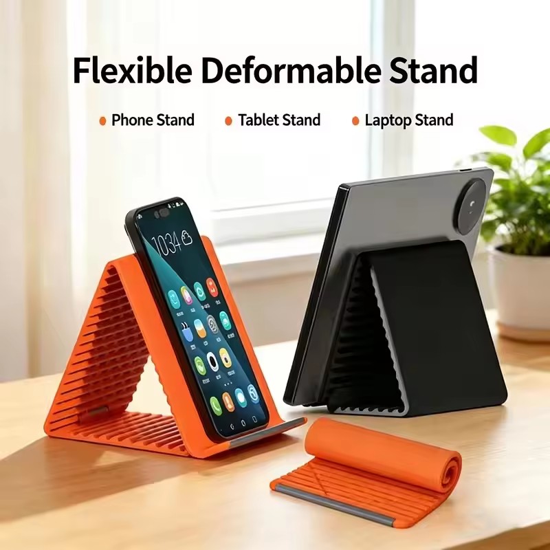 Tablet Stand Accessories - Lazy Portable Phone Stand Silicone Desktop