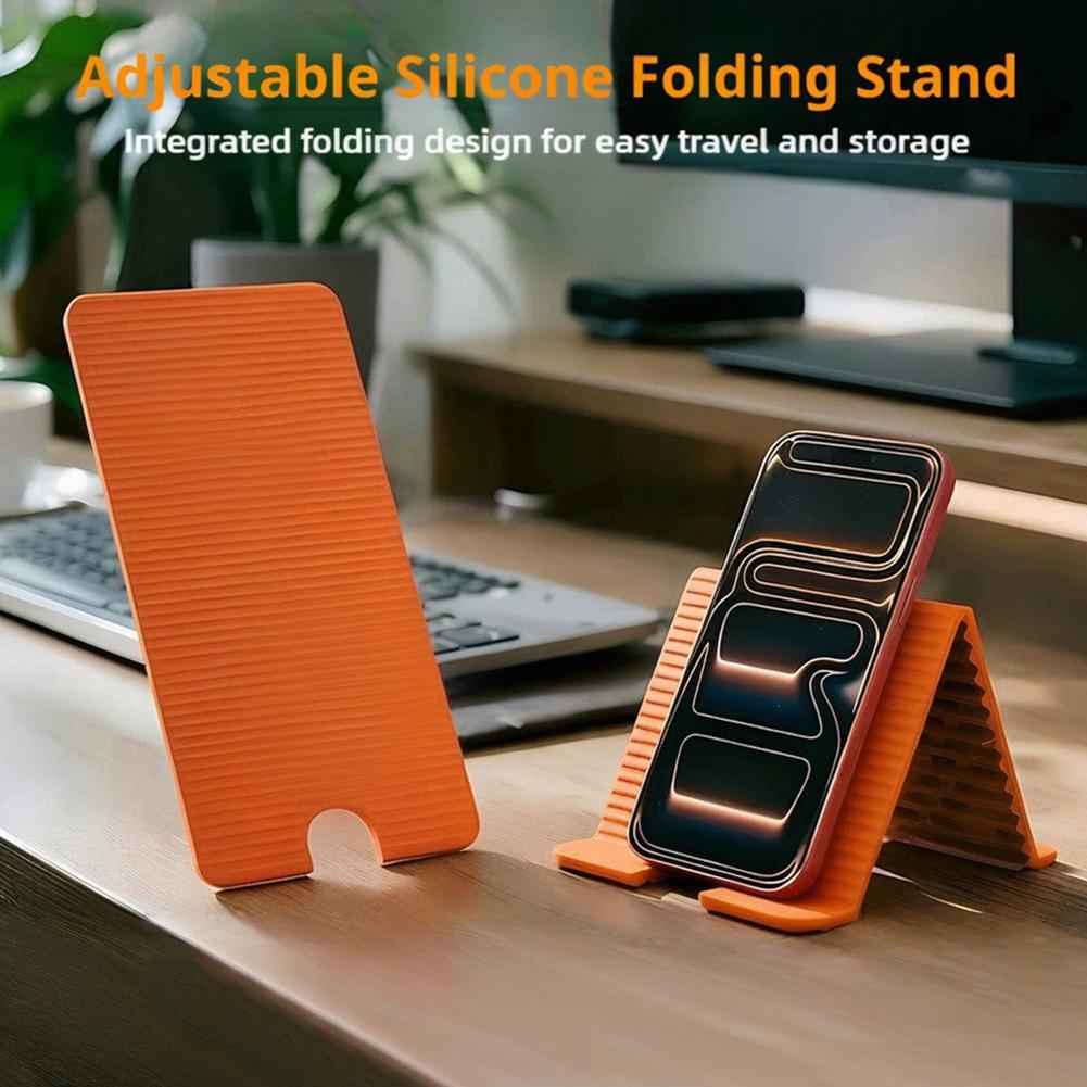 Tablet Stand Accessories - Flexible Foldable Silicone Phone Holder For