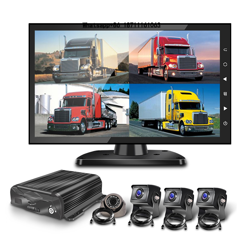 Mobile & Tablet Accessories - MDVR Kits with 10.1inch 4CH 4G