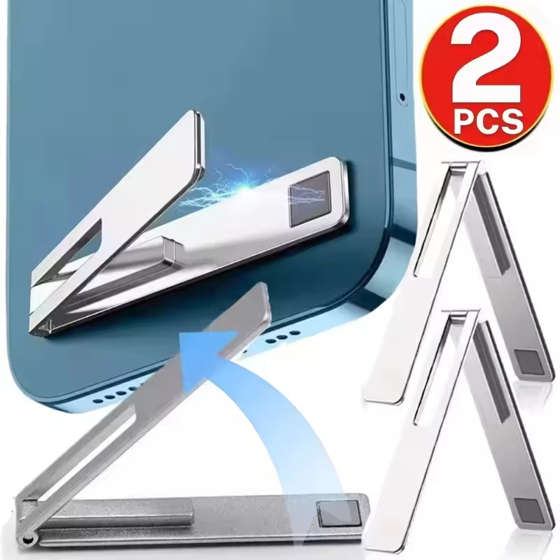Tablet Stand Accessories - Invisible Ultra Thin Magnetic Mobile Phone