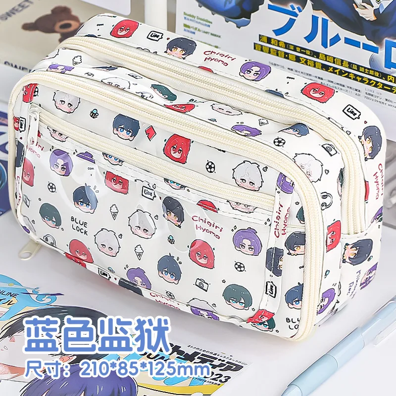 Case With Pencil Holder - Anime Blue Lock Itabag Pain Pouch