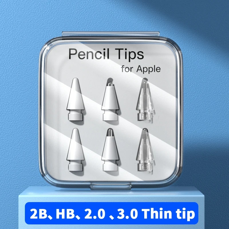 Tablet Accessories Case - For Apple Pencil Pen Nib Pencil