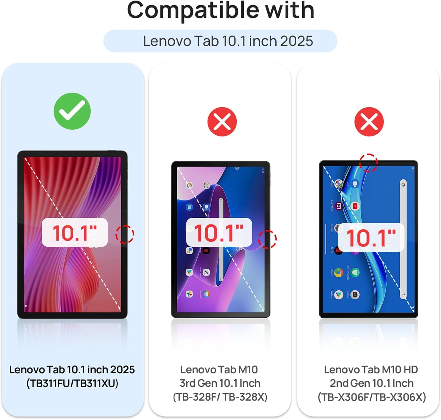 1 PCS 9H Tempered Glass Tablet - огляд і ціна Temu Tablet Accessories