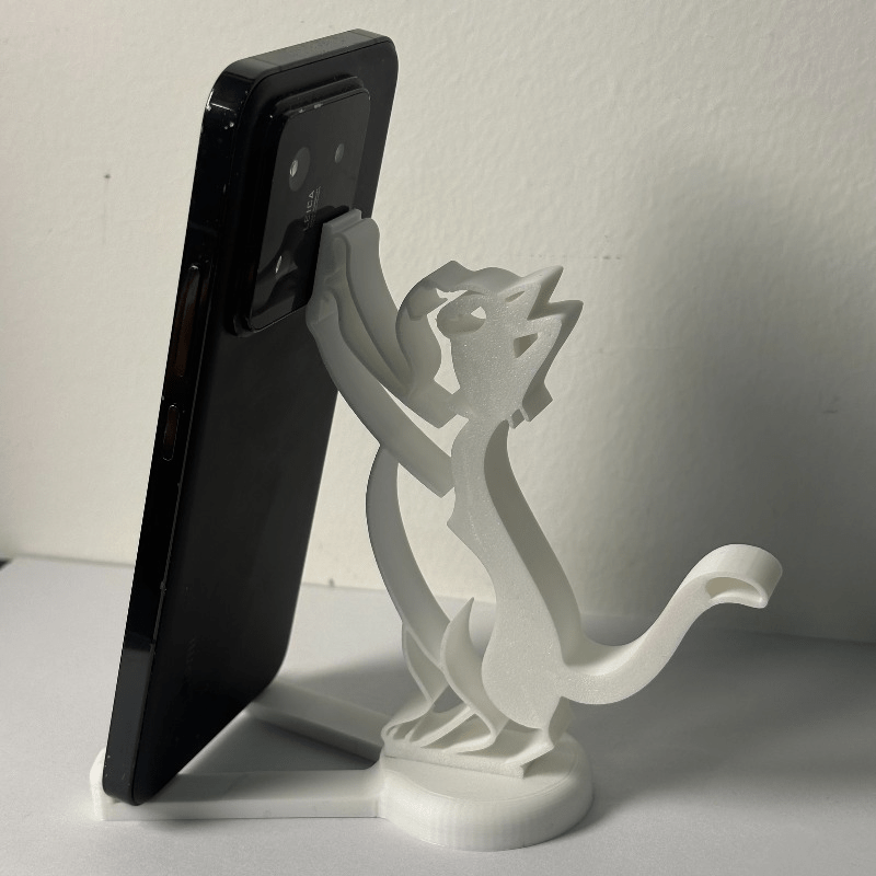 Abstract Hollow Line Cat Phone - огляд і ціна Tablet Stand Accessories