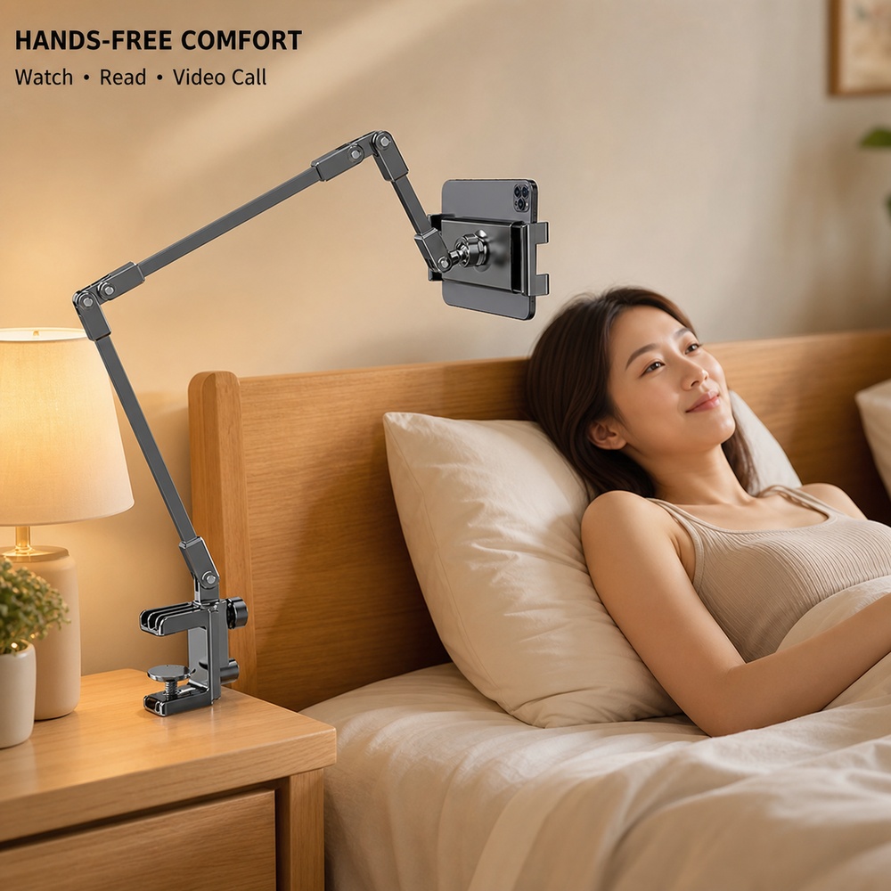 Adjustable Bed Phone Holder St - огляд і ціна Tablet Stand Accessories