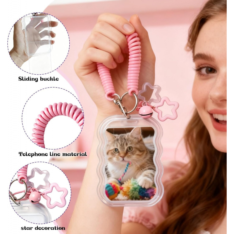 2 Pack Cute Photocard Holder K - огляд і ціна Tablet Cute Accessories