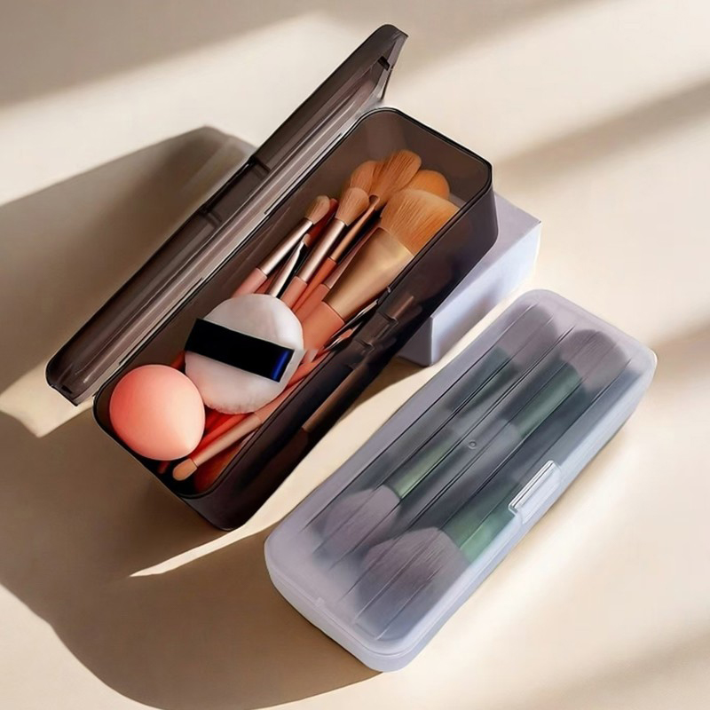 1PC Transparent Plastic Cosmet - огляд і ціна Case With Pencil Holder