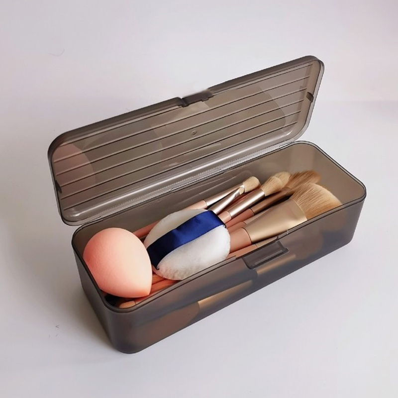 1PC Transparent Plastic Cosmet - огляд і ціна Case With Pencil Holder