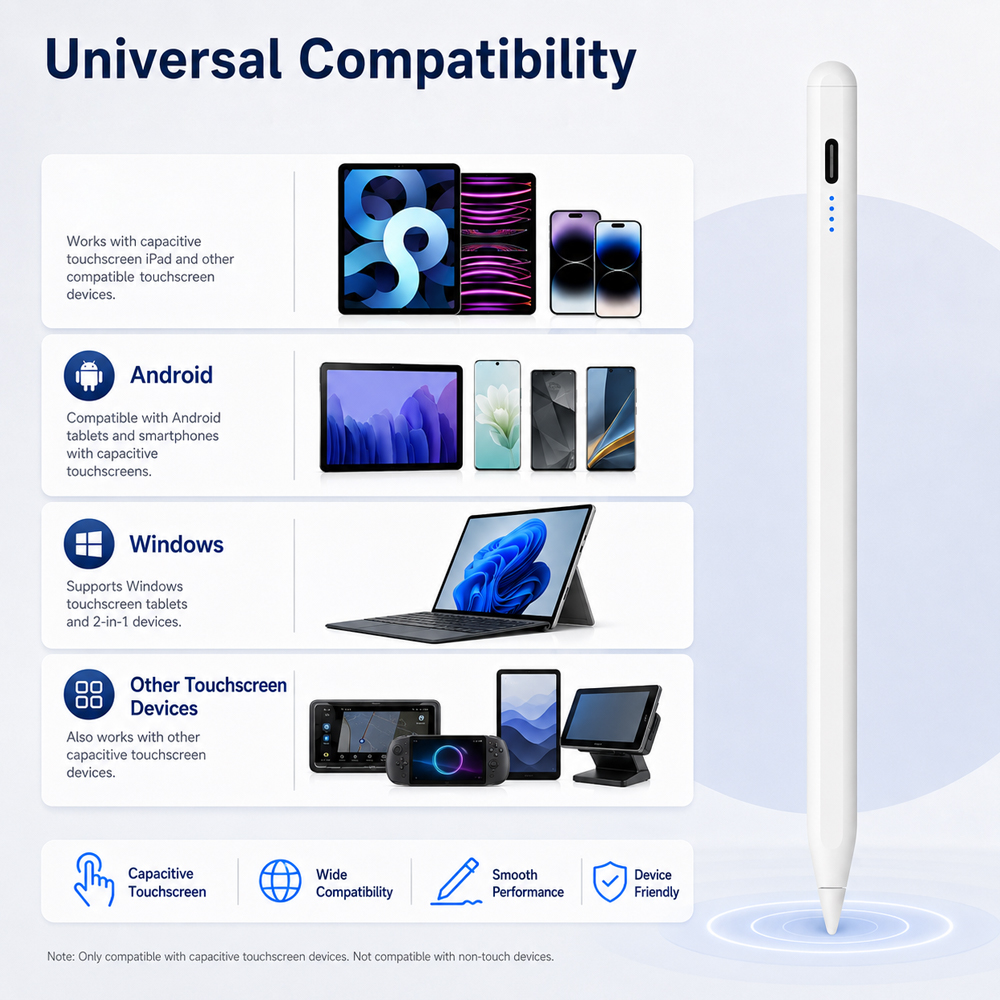 Universal Stylus Pen For Andro - огляд і ціна Samsung Tablet Accessories Pen