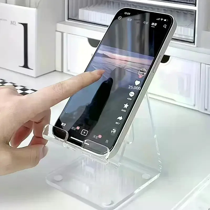 Transparent Acrylic Phone Stan - огляд і ціна Tablet Stand Accessories