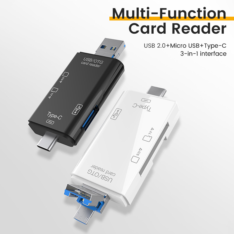 USB Type C Card Reader 6 in 1  - огляд і ціна Tablet Reading Accessories