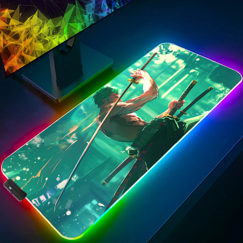 ONE PIECE Zoro Mouse Pad RGB G - огляд і ціна Tablet Cute Accessories