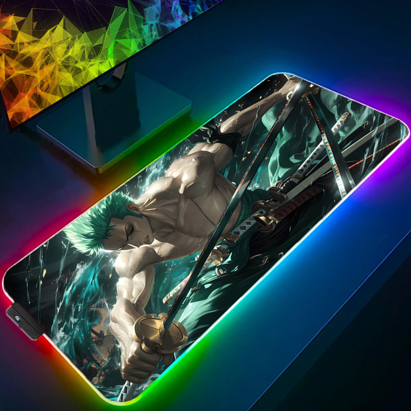 ONE PIECE Zoro Mouse Pad RGB G - огляд і ціна Tablet Cute Accessories
