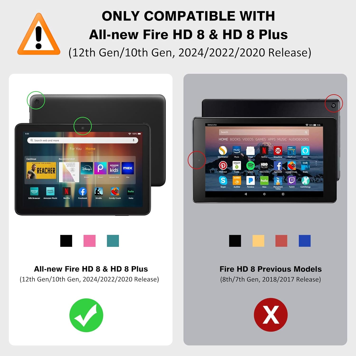 Screen Protector For Fire HD 8 - огляд і ціна Temu Tablet Accessories