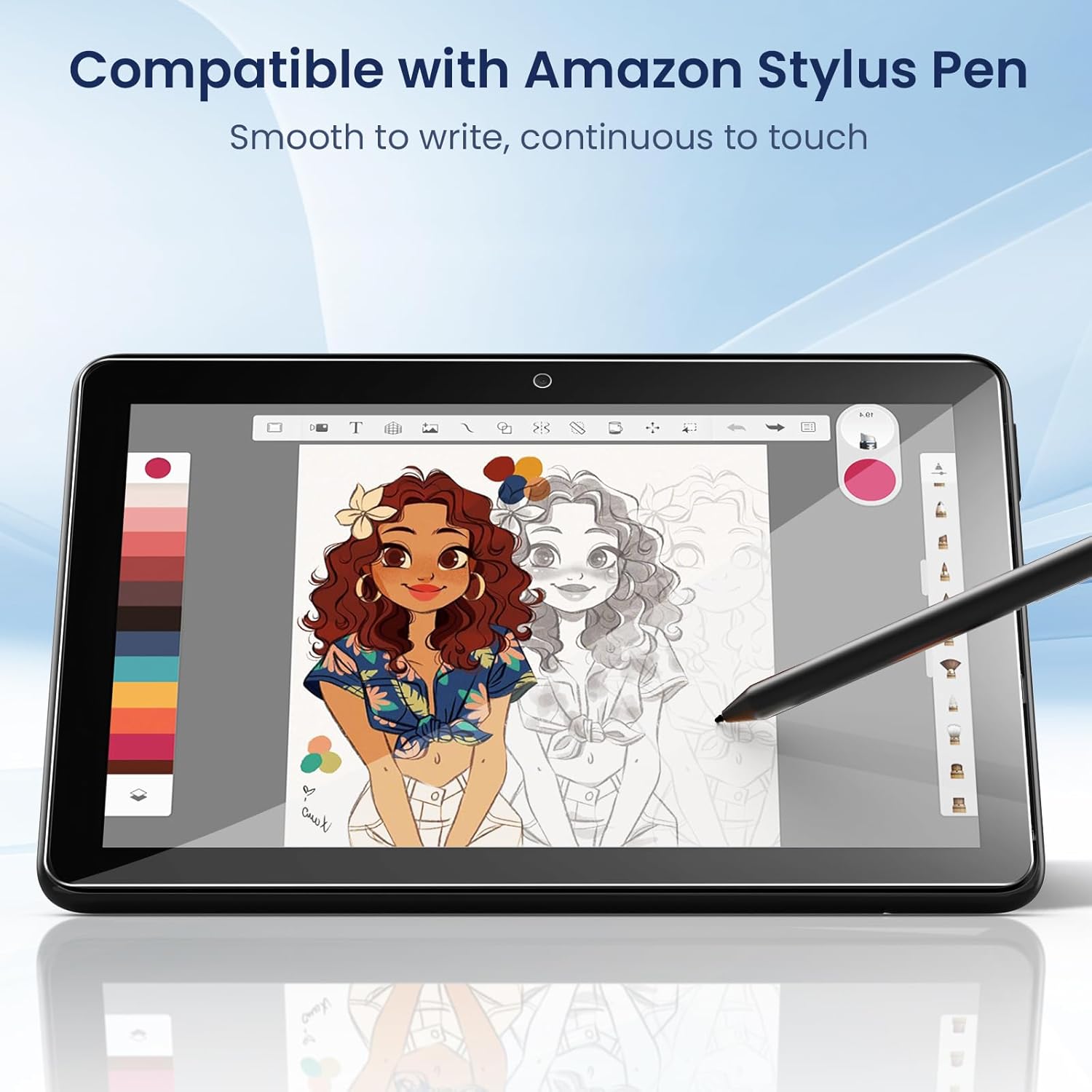 Screen Protector For Fire HD 8 - огляд і ціна Temu Tablet Accessories