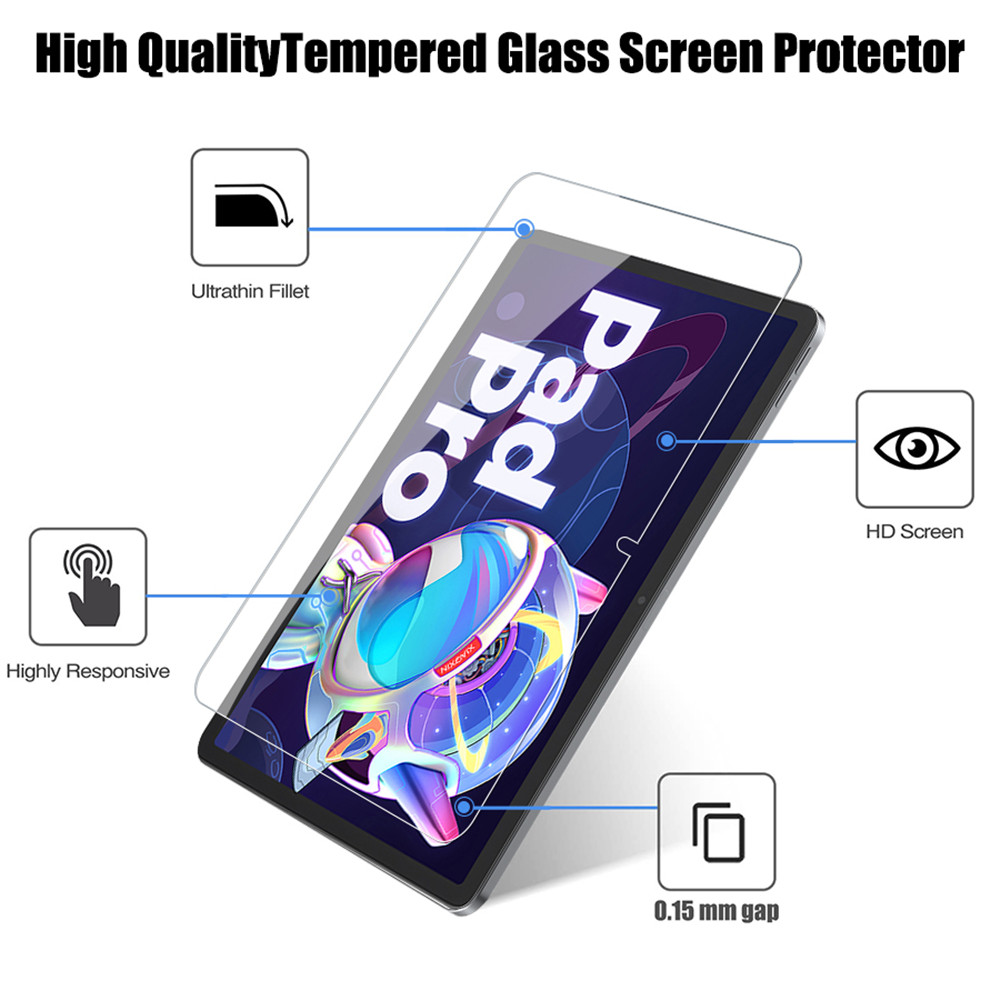 2PCS Tempered Glass Screen Pro - огляд і ціна Lenovo Tablet M10 Accessories