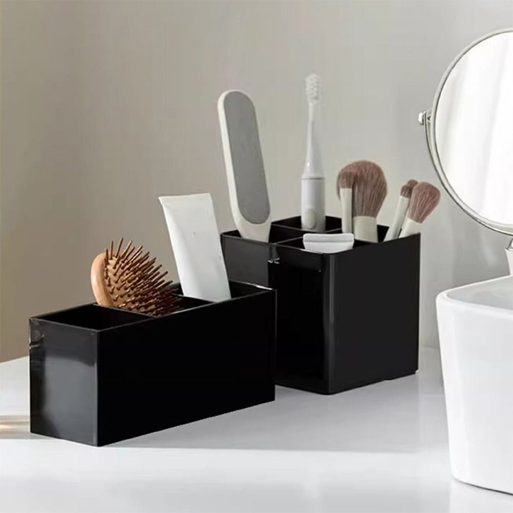 Simple Plastic Makeup Brush Ho - огляд і ціна Case With Pencil Holder
