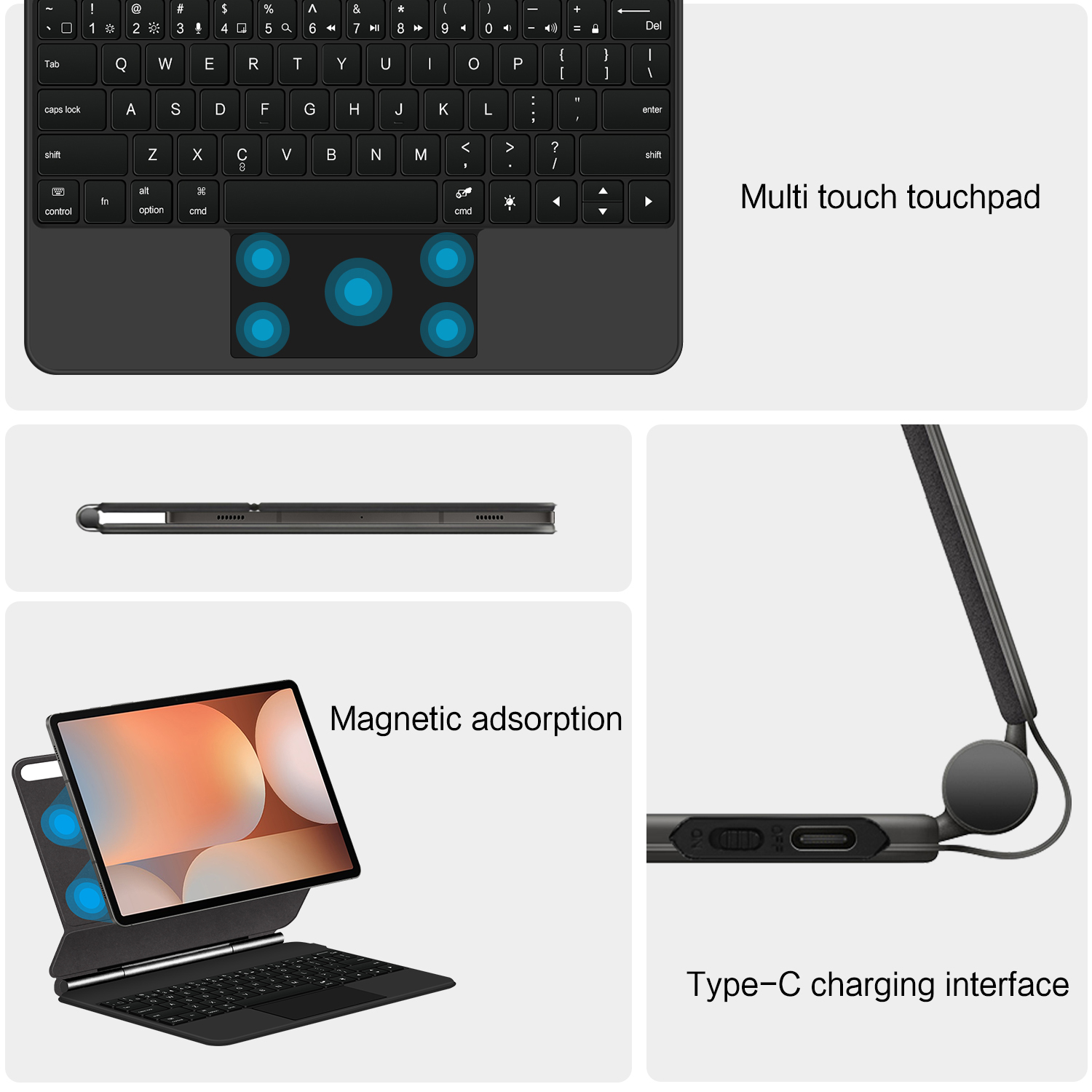 Magic Magnetic Keyboard for Sa - огляд і ціна Tablet Accessories Samsung