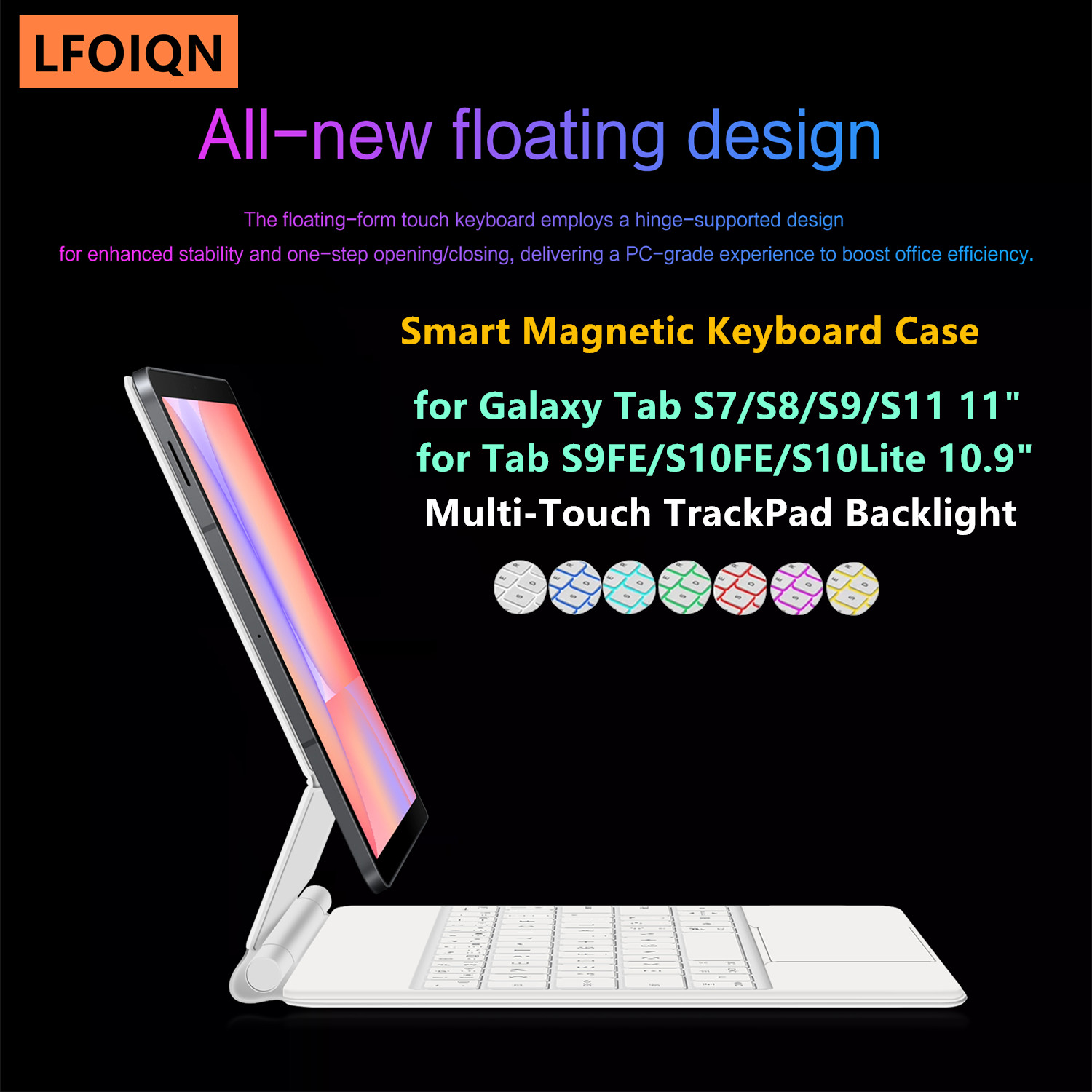 LFOIQN Magic Keyboard for Sams - огляд і ціна Tablet Accessories Samsung