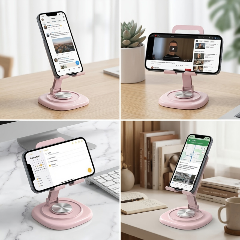 Macaron Desktop Metal Rotating - огляд і ціна Tablet Stand Accessories