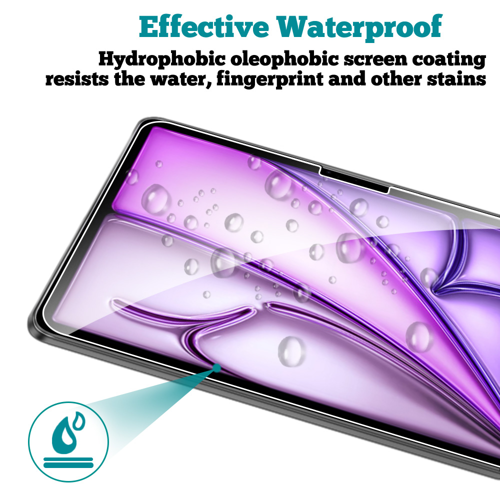 2Pcs Tempered Glass Screen Pro - огляд і ціна Temu Tablet Accessories