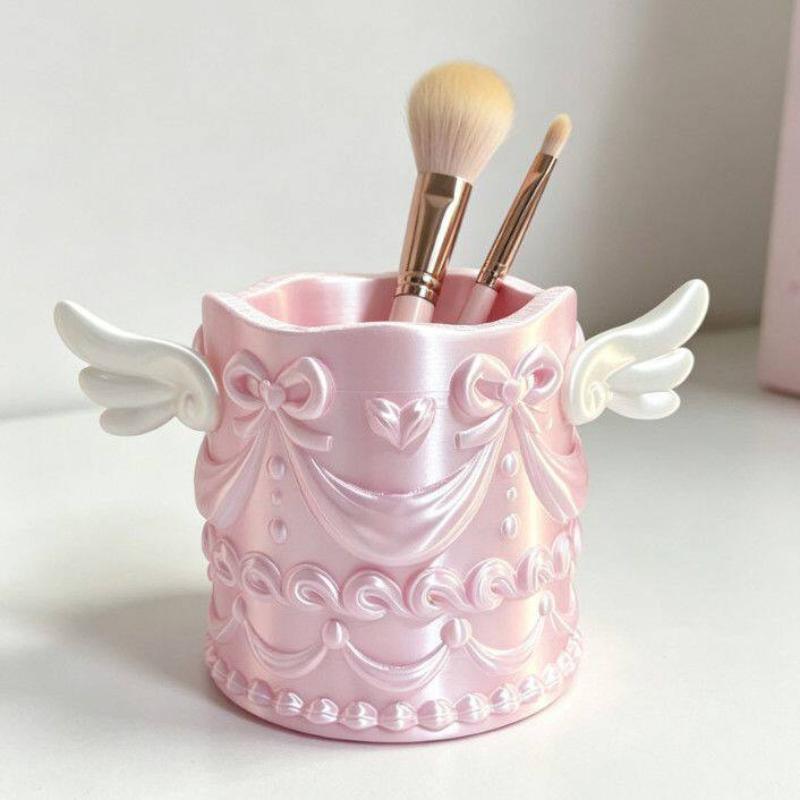 * 1Pcs Silk Texture Girl Luxur - огляд і ціна Case With Pencil Holder