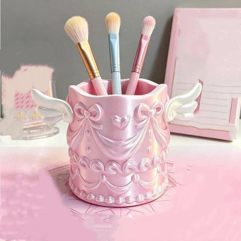 * 1Pcs Silk Texture Girl Luxur - огляд і ціна Case With Pencil Holder
